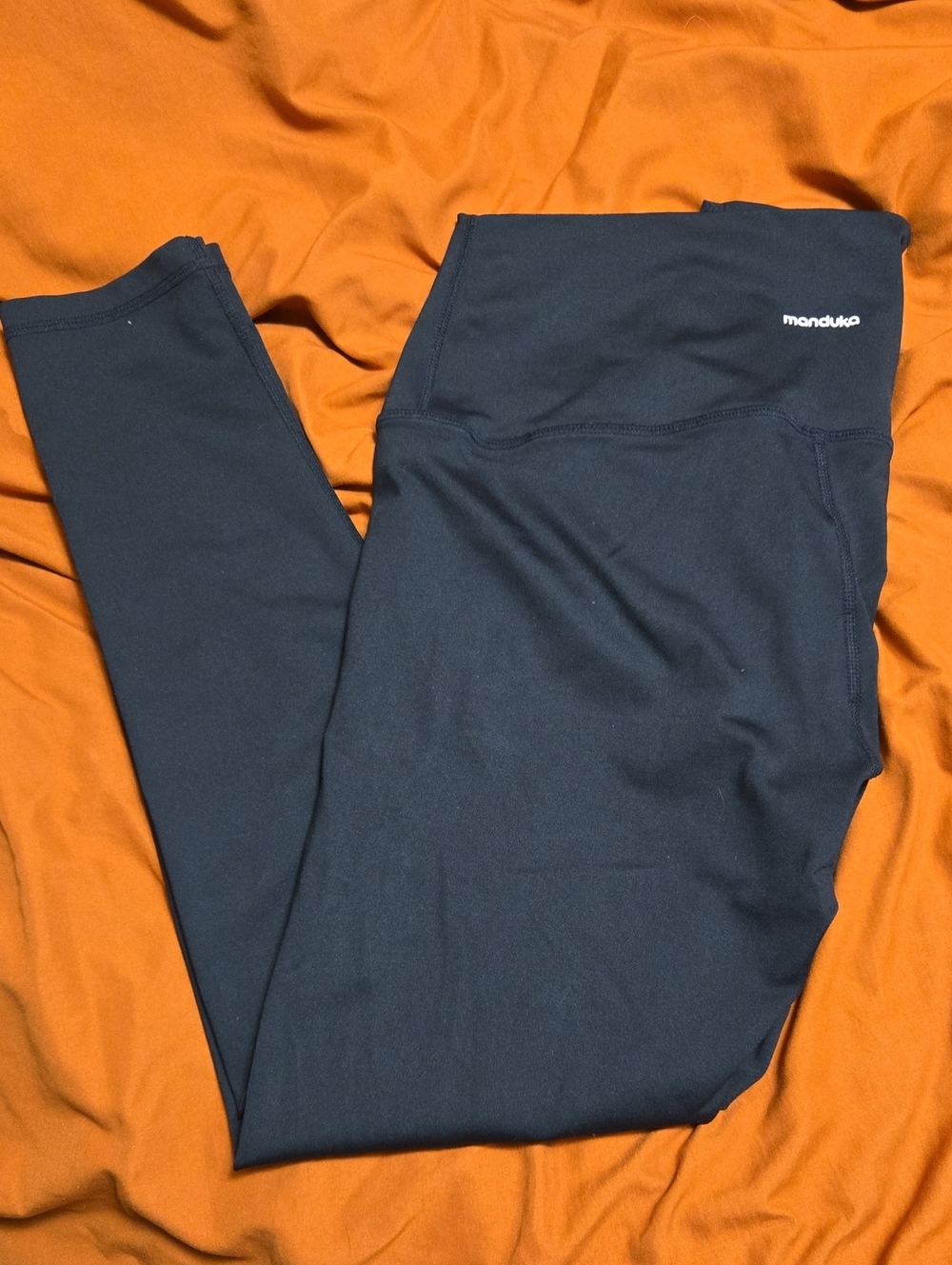 manduka Womens Black Athletic Leggings